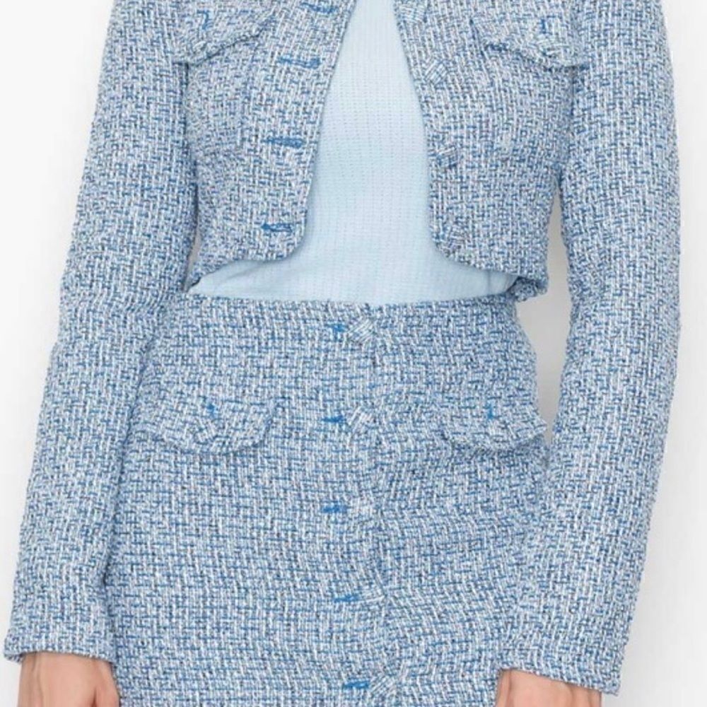 Blue Skirt Set - Picture 3 of 16